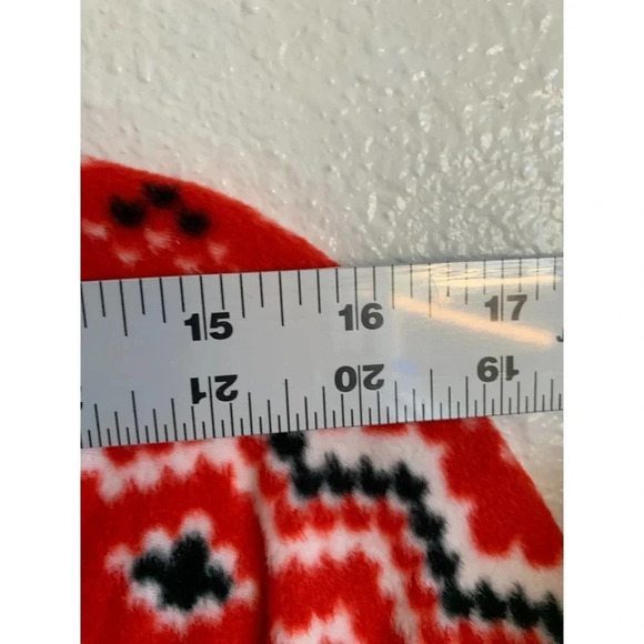 Women’s Fair Isle Printed Fleece Zippered Jacket NWT - Picture 9 of 11